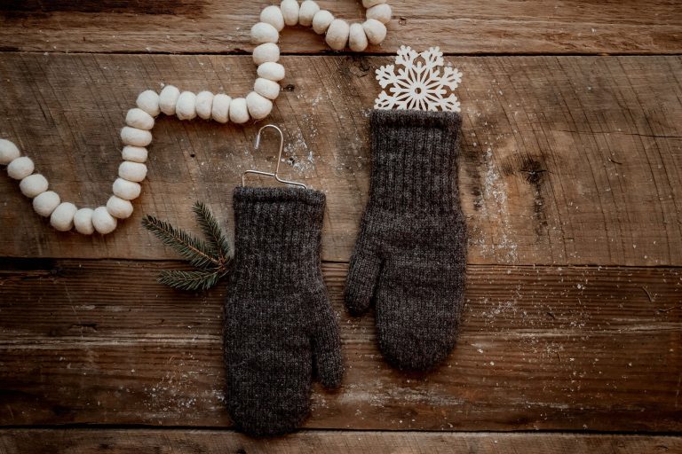 Alpaca Boucle Lined Mittens Feighner Alpacas