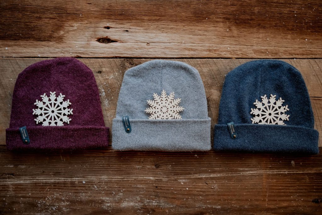 Alpaca Wool Fleece Lined Winter Beanie Hat - Feighner Alpacas